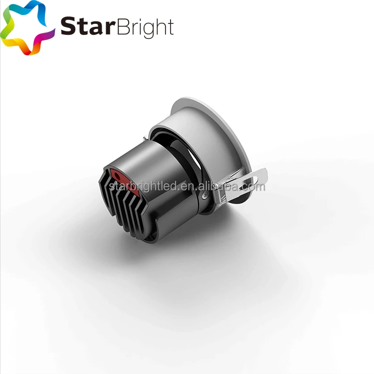 anti-glare color reflector app control zigbee tuya WIFI dimmable cct change smart hotel wall washer led adjustable cob downlight