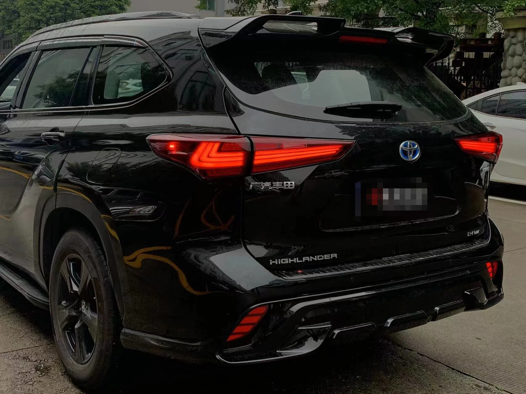 Best price car auto parts high quality tail lamp  Car Led For toyota highlander tail light 21-22