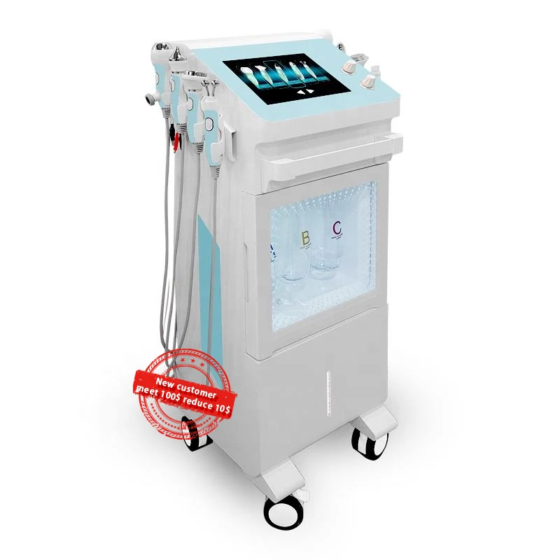 Multifunction Skin Smart Face Lifting BIO Beauty Machine Aqua oxygen bubble Skin care 9 in 1 hydra beauty skin system