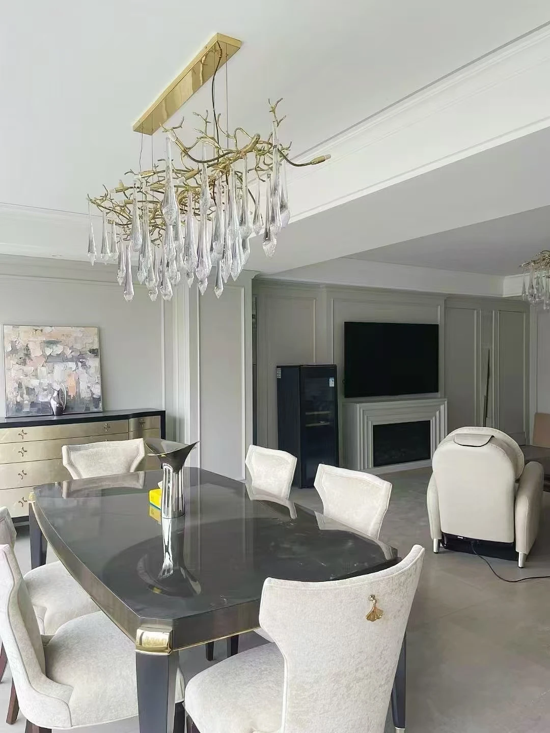 Новый продукт Лидер продаж современный простой цельный дом изготовленная на заказ фабричная мебель шкаф из массива дерева