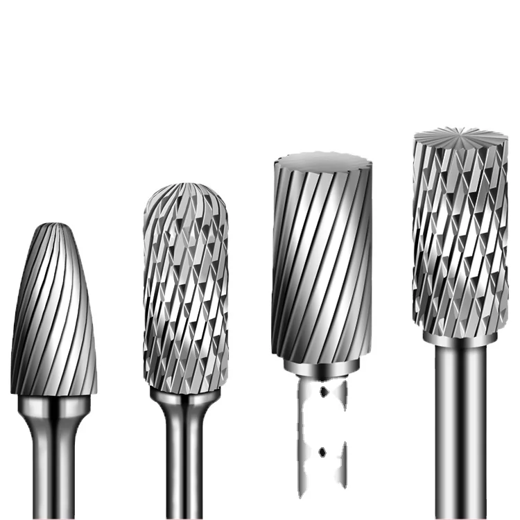 Carbide Rotary File Tungsten Steel Milling Cutter Metal Woodworking Grinding Head Electric Grinding Electric Filer Bit A6mm Type