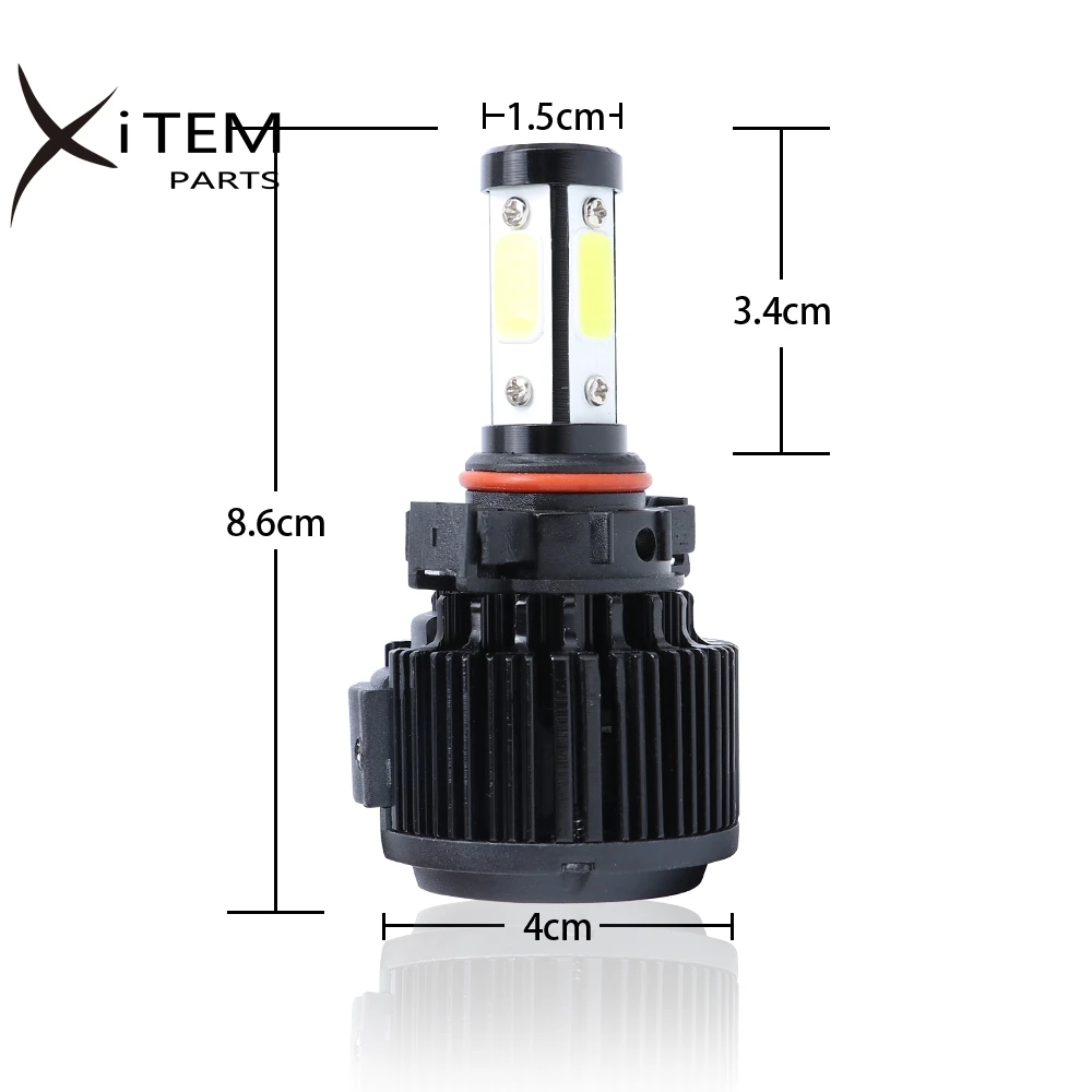 XITEM 10000ml New X6 Auto Car Led Headlight Bulbs COB Chip Auto Accessories H7 H11 9005 9006 LED Car Headlights