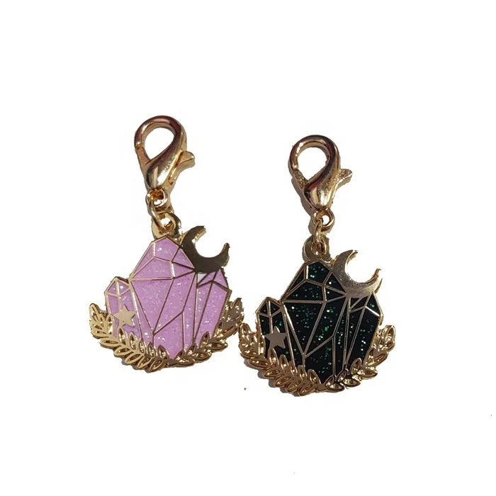 Customized Mini Keychain Design Japanese Food Logo DIY Charm Keychain Mirror Polished Metal Keychains