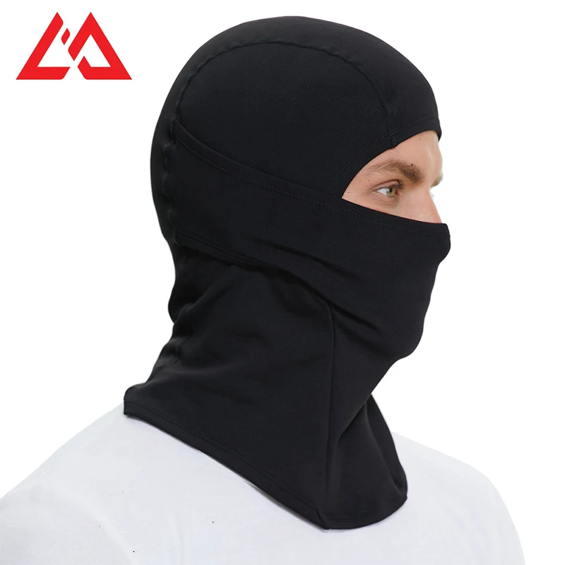 
Custom Logo Comfortable Unisex Mask Full Face Cover Ski Mask One Hole Balaclava 