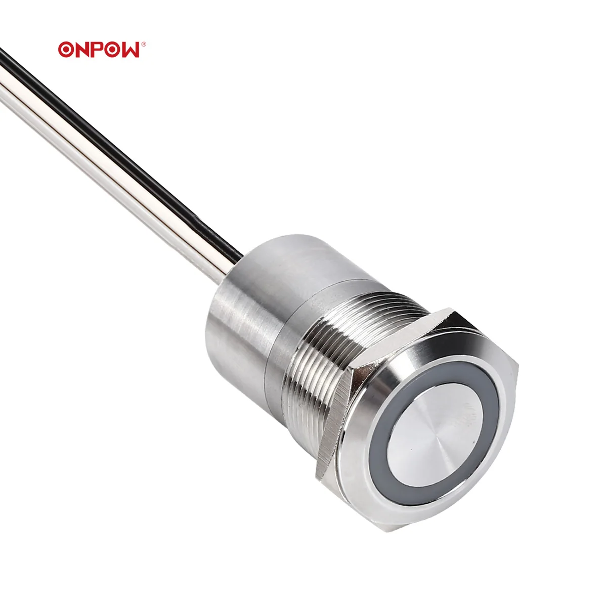 sensitive touch switch (CE, ROHS) 22mm IP68 1NO stainless steel momentary capacitive touch switch