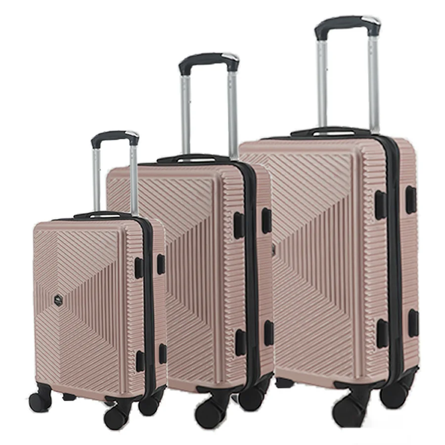 Semi Finished Luggage Set ABS 12 Pcs 18-29inch travel trolley bags Wholesale Custom suitcase Travel Bag new design luggage