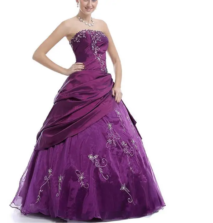 New Sweetheart Ball Gown Beaded Quinceanera Dresses 15 Long Sleeve Corset Dress Princess Sweet 16 15 Vestidos De Fiesta