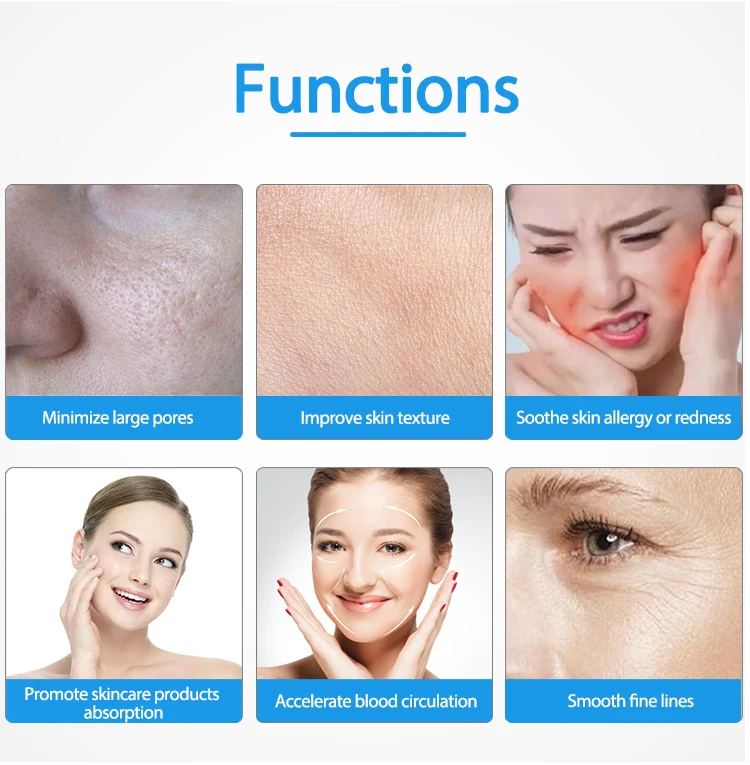 Hot and cold handheld double head hammer massager with heat head and led