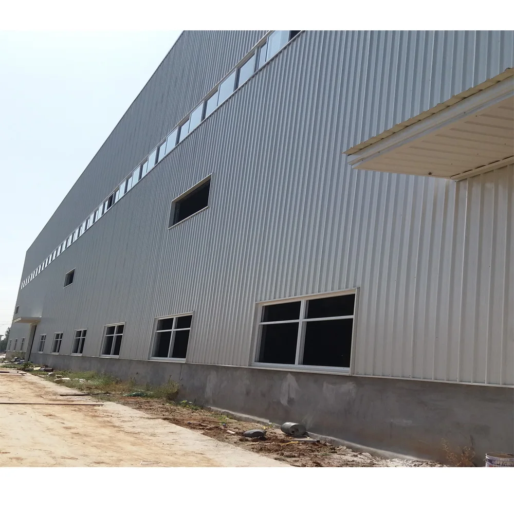China metal storage sheds / Steel structure building kits / low cost prefab warehouse