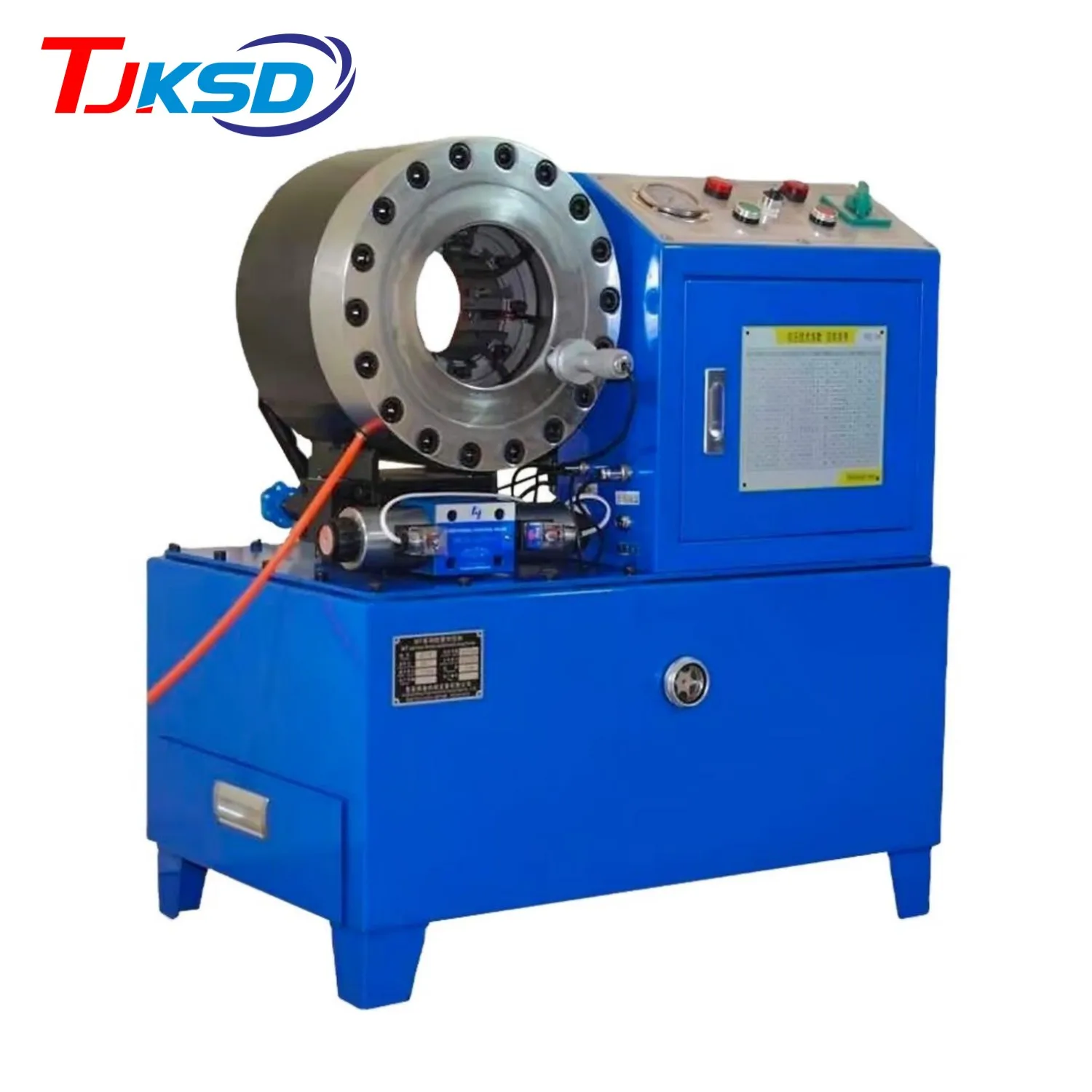 Hot sale CE automatic electric Dx68 Dx69 DSG250 2inch 4wire multilayer hose crimping machine hose fitting press