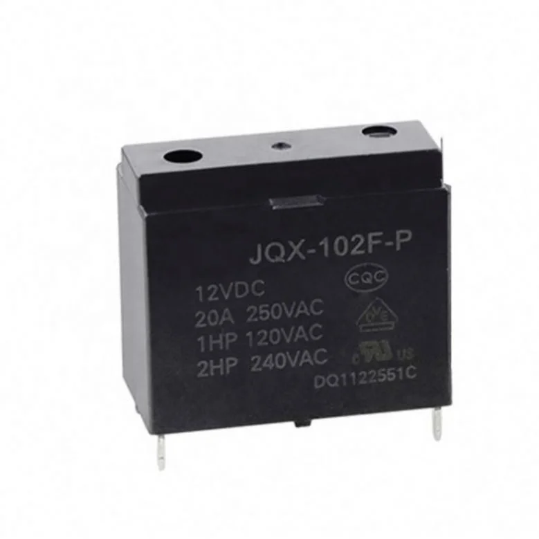 4 feet 20A air conditioning water heater relay HF102F- JQX-102F-P -12VDC/24VDC