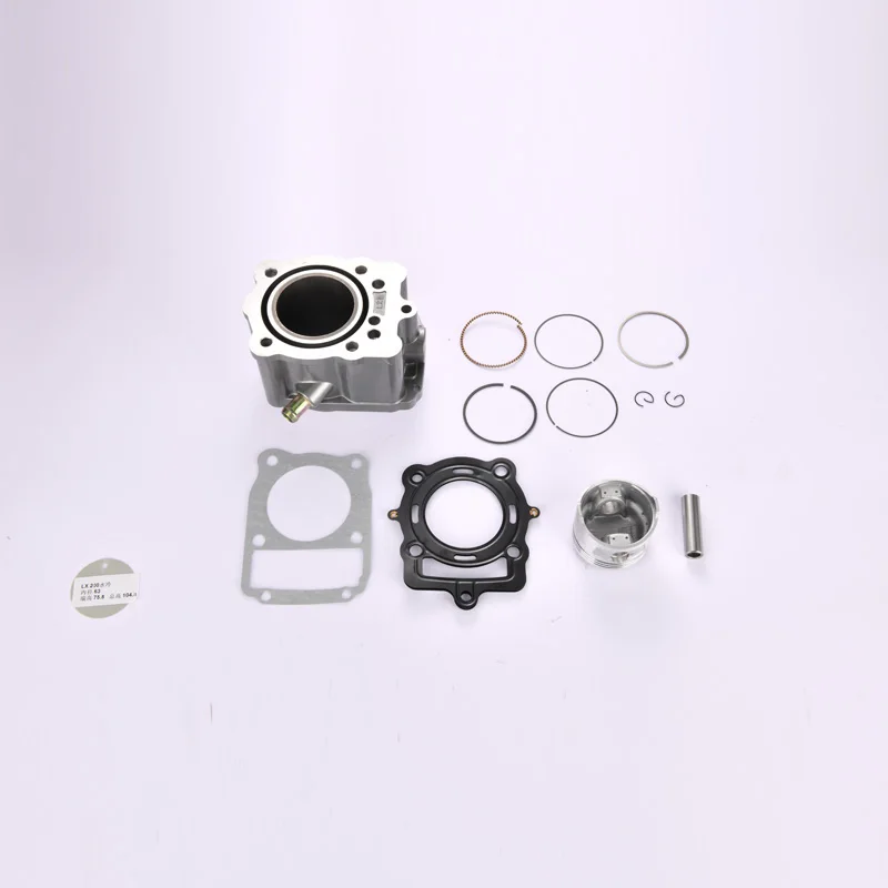 motorcycle engine Bore 63MM engine spare parts LX200 WATER-COOLED motorcycle cylinder KITS