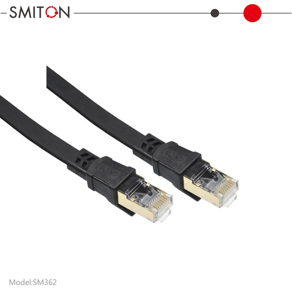 RJ45 Cable FTP Cat8 Ethernet Patch Cord PVC