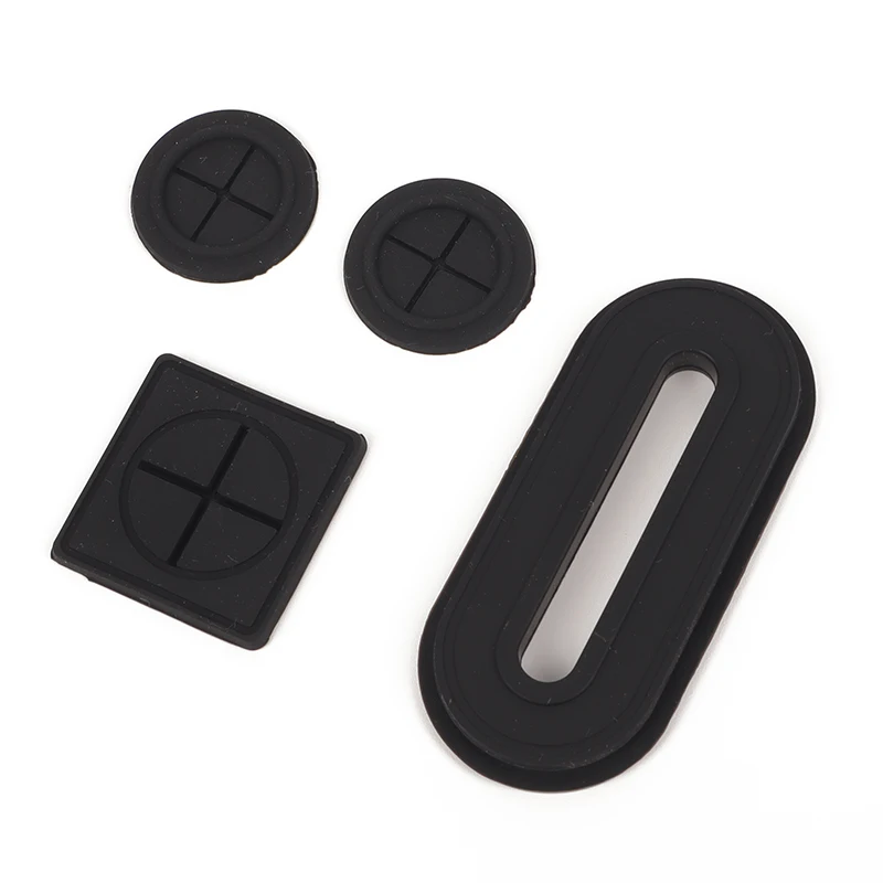 Custom PVC Earphone Rubber Headphone Jack Patch Hole Port Sew On Backpack Bag
