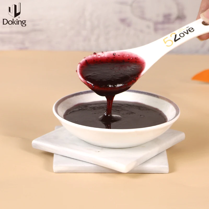 Factory direct milk tea special store jam high quality 3kg blueberry jam