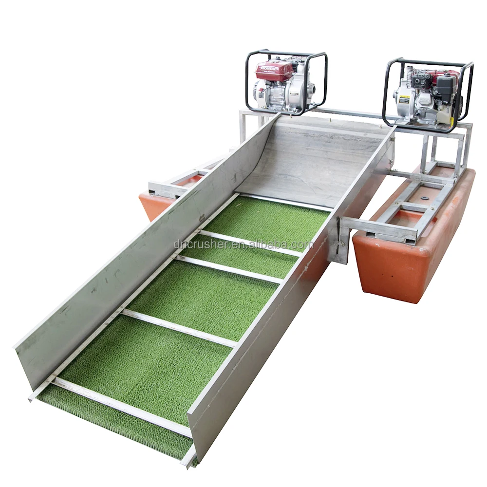 Small Scale River Gold Gravity Separation Mining Machinery Gold Dredge