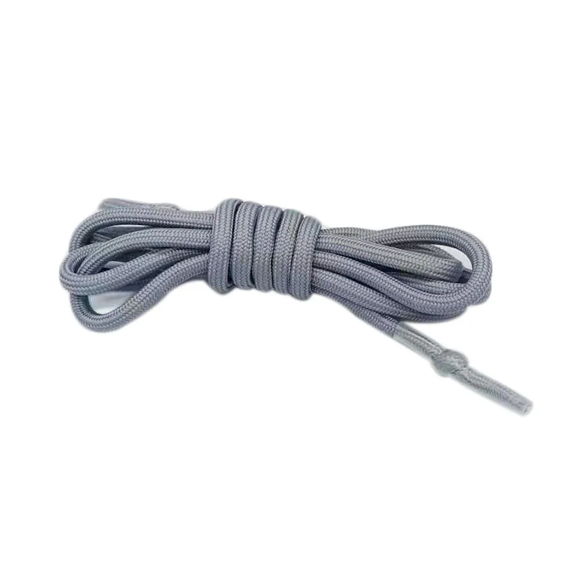 Wholesale Custom Colored Polyester Nylon Round Braided Hoodie Cords Drawstring Cord With Metal Tips