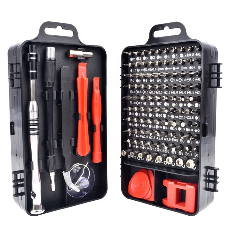Wholesale multifunctional 110 in 1 tools box set Repairing Phone Computer Screwdriver Tool Set Tools set