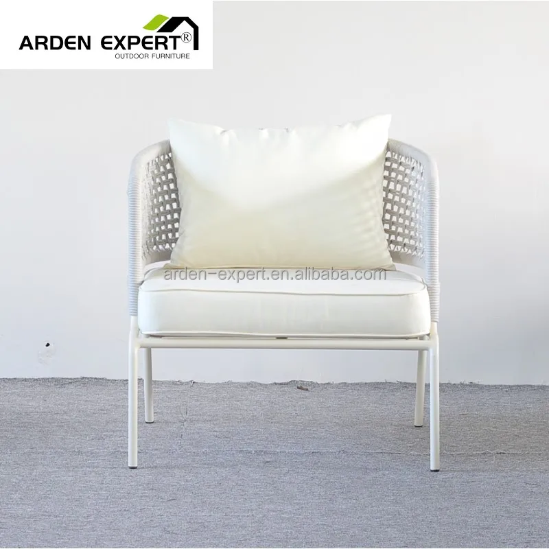 Courtyard Rope Garden Set Outdoor Outdoor Living Furniture Leisure Lounge Club Chair