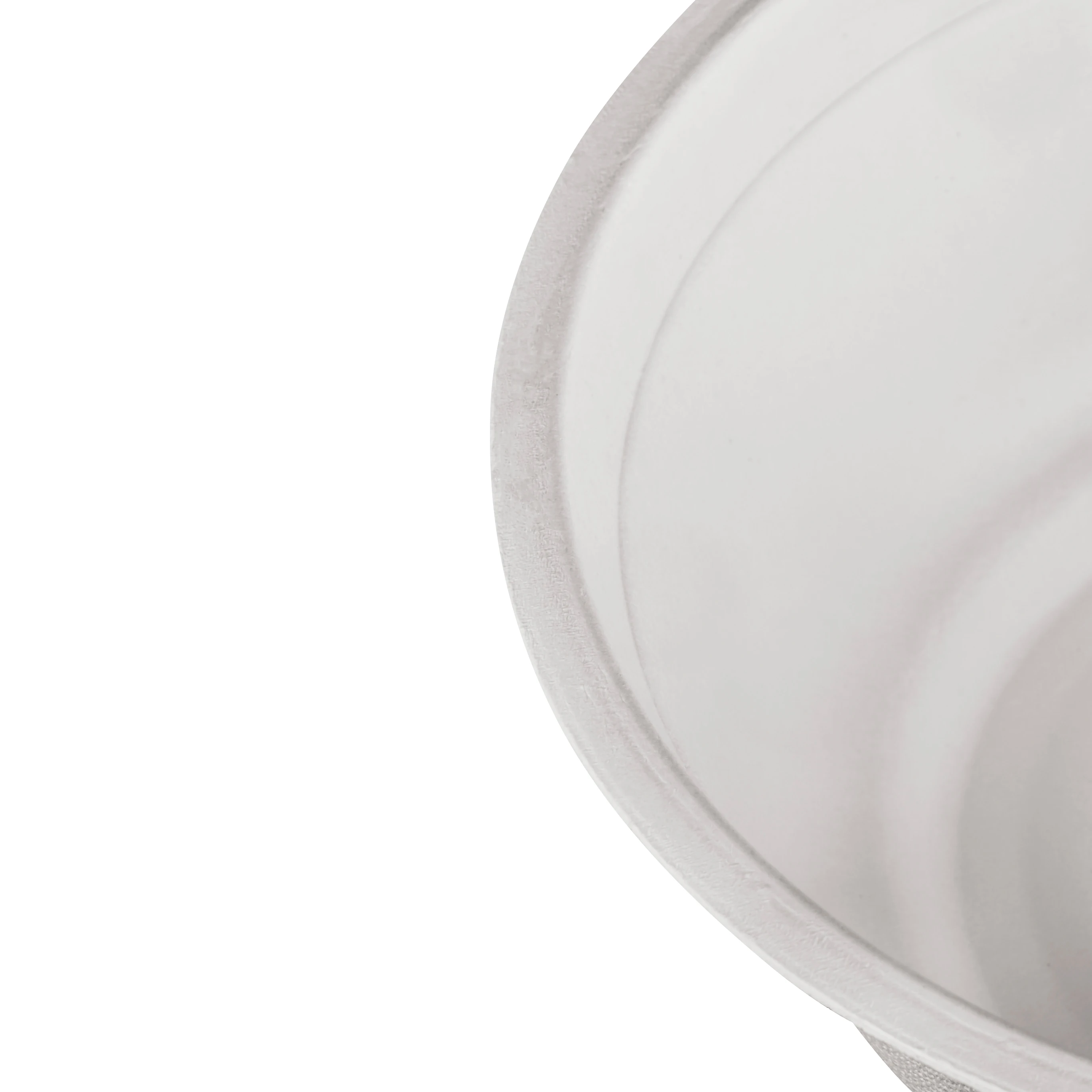 32Oz Soup Paper Bowl,Hot Sale Disposable Noodle Bowl White Sugarcane Bowl