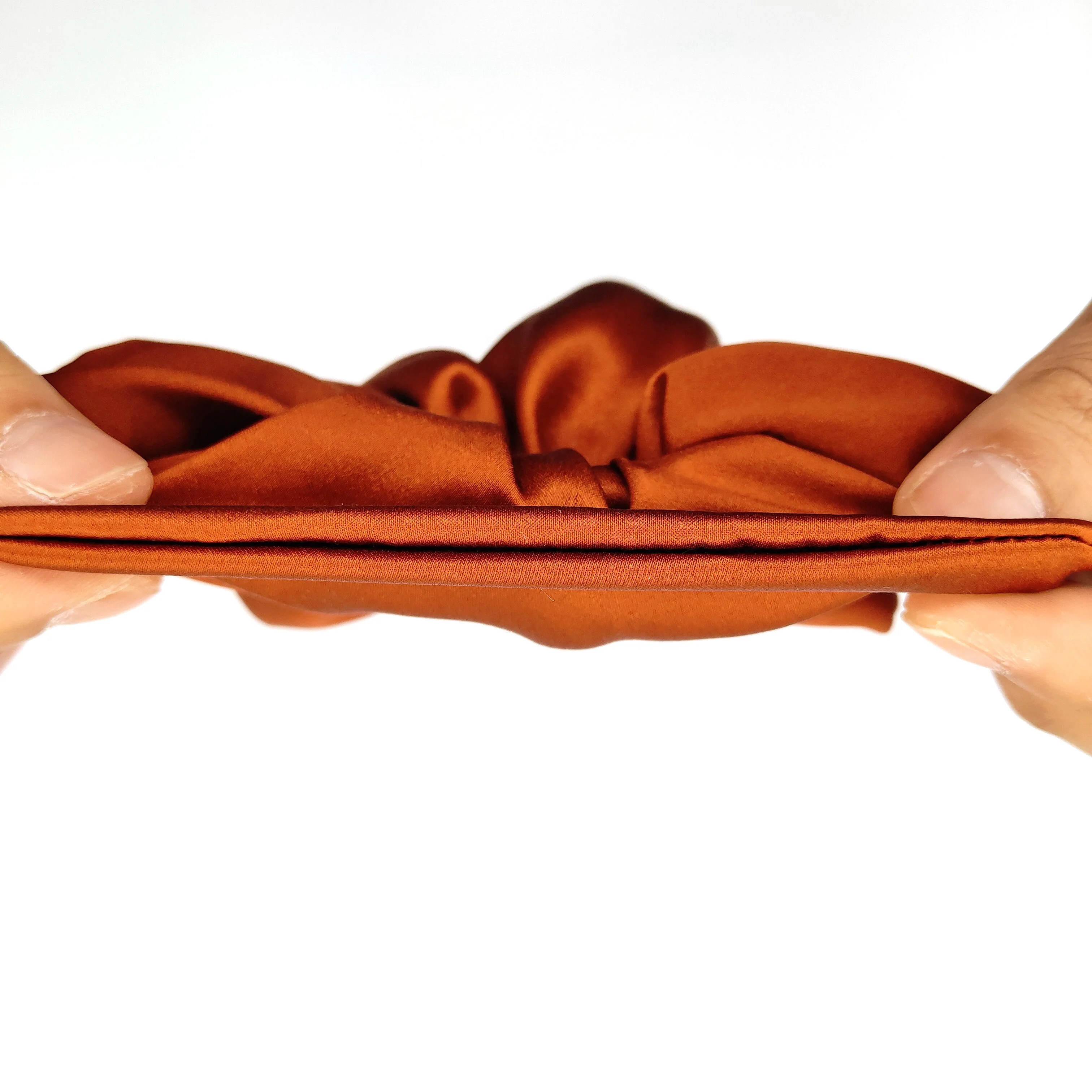 New Elastic Silk Scrunchie Large Hair Bands 100% Pure Mulberry Silk Scrunchies For Children