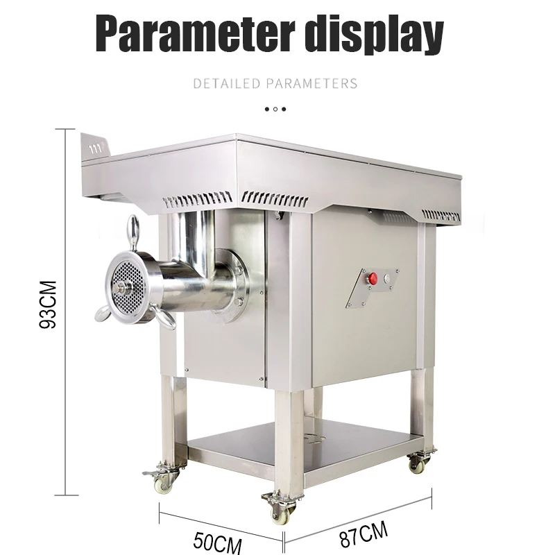 Commercial  Heavy Duty Electric Frozen MeatBone Grinder Industrial Stainless steel Coconut Meat Mincer
