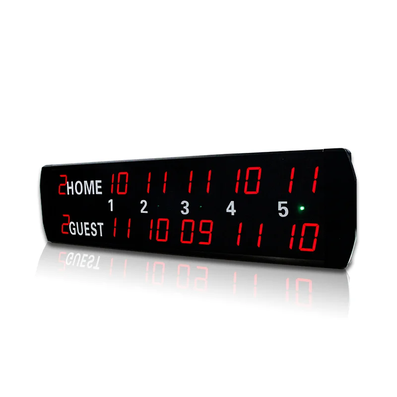 Hot Selling Portable Waterproof Table Tennis Electric Scoreboard