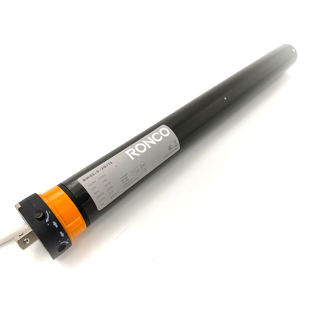 Ronco RM45 роликовый затвор, трубчатый двигатель переменного тока с сертификацией CCC