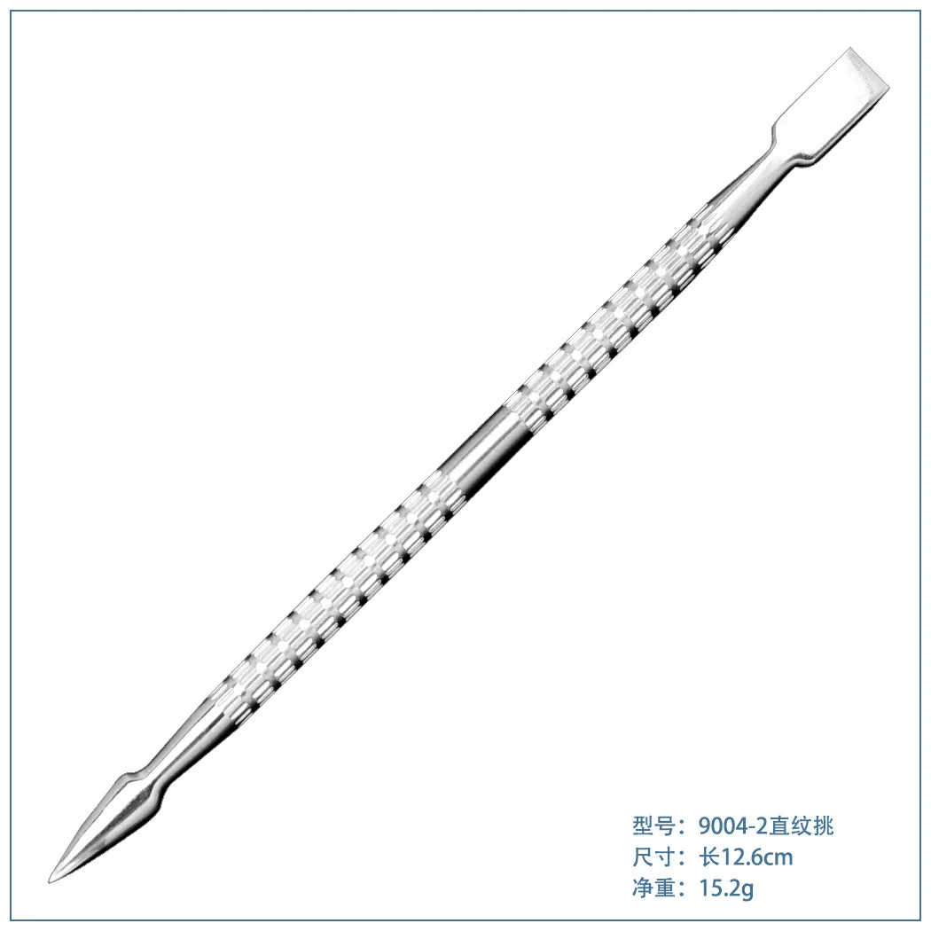 Wholesale Gel Nails Polish Remover Tool Stainless Steel Cuticle Nail Pusher