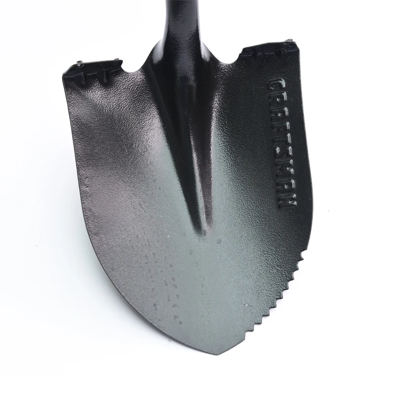 Lightweight D Handle Steel Meta Gardening Work Farming Digging Garden Shovel