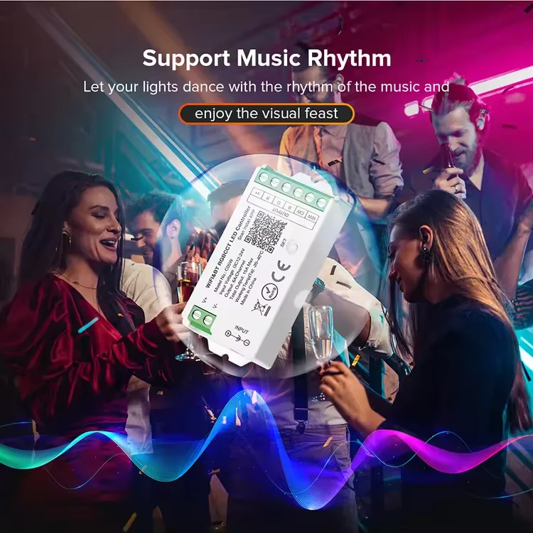 ESann 2 4 ГГц 2835 5050 лента Google Assistant Smart Life DIM CCT один цвет Tuya WIFI RGBW светодиодный контроллер