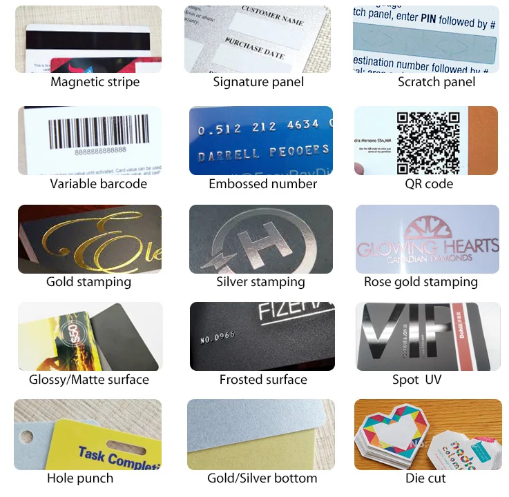 Wholesale Printing Plastic PVC VIP Membership restaurant loyalty cards reward cards for stores