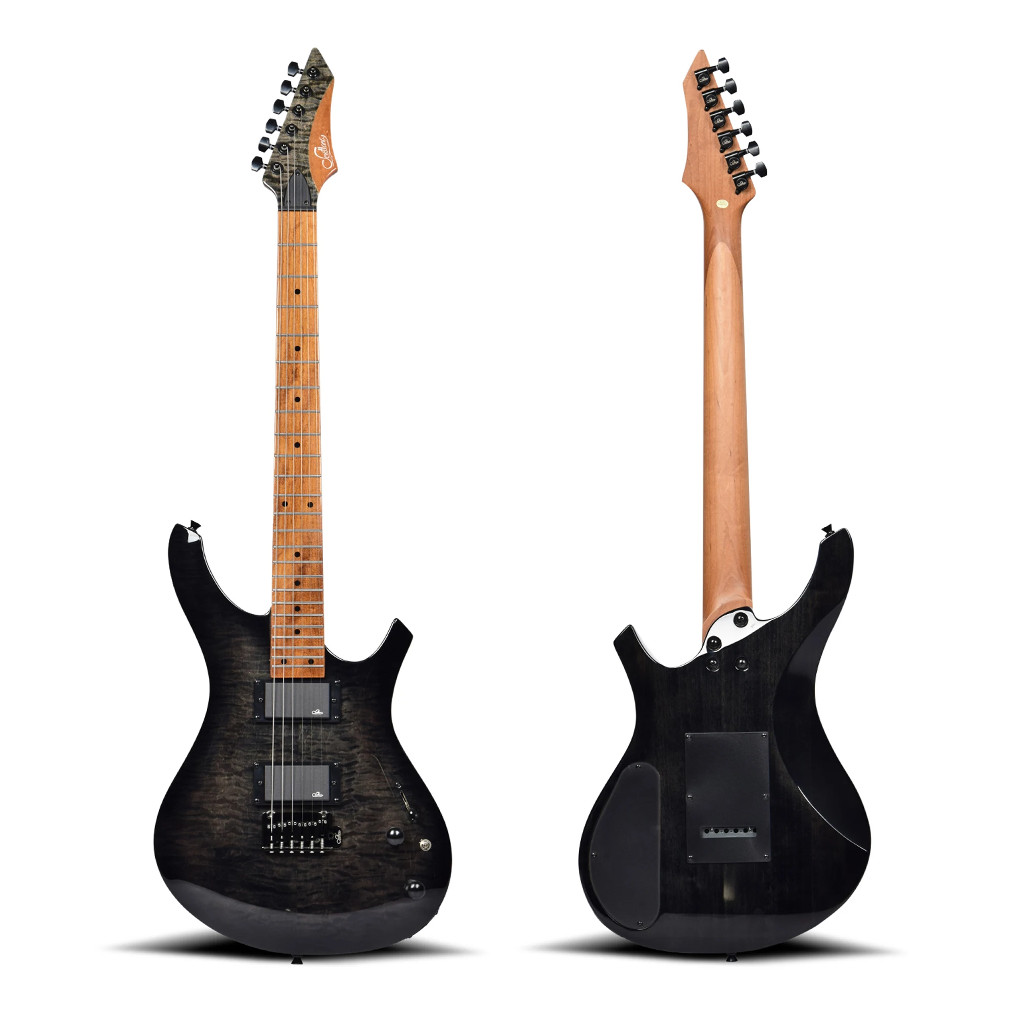 Musical instruments electric guitar Alnico pickup high quality linden electric guitar for sale