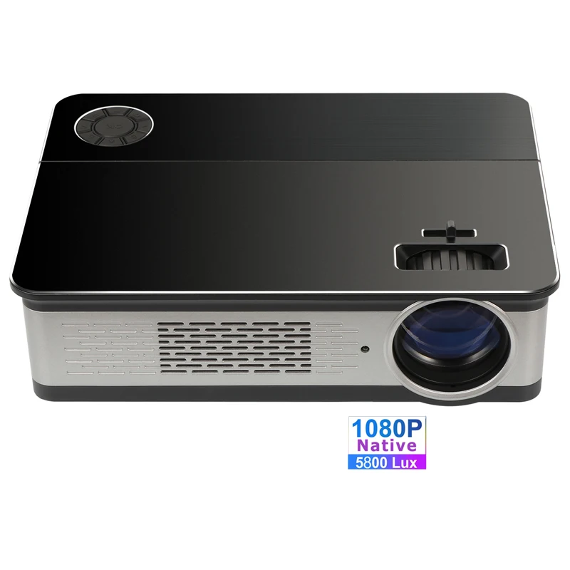 Nativ 1080P Projector Led Full HD Projector 4K Android for Home Theater Party Meet Use