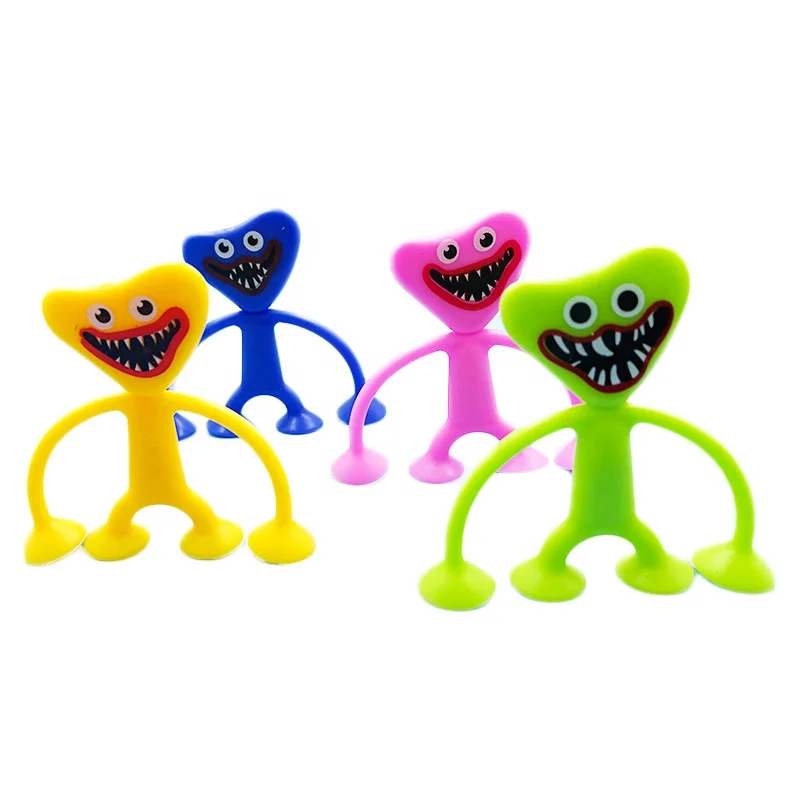 2023 New Silicone  Sucker Toy Doll Cartoon Big Mouth Toy Phone Holder Puzzle Game Figure Doll