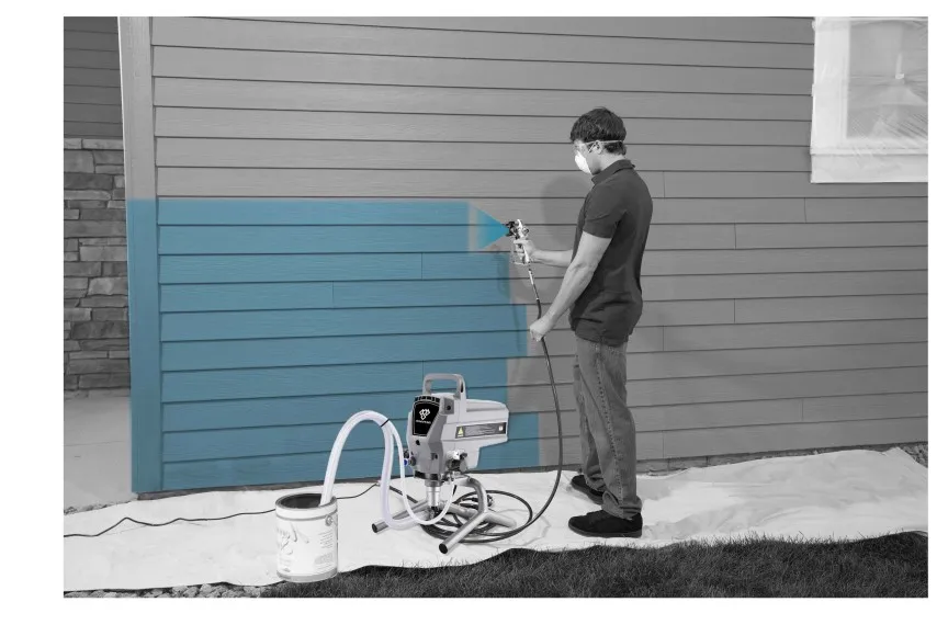 RONGPENG RP8628 DIY portable airless paint sprayer 950W 220V Power Painting With Airless Spray Gun For Wall Paint Home Interior