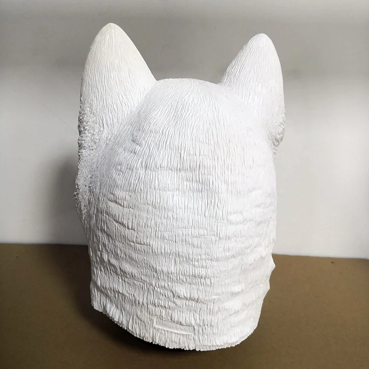 Wholesale Funny Rubber Halloween Animal Masks Cosplay Dog Head Latex Mask
