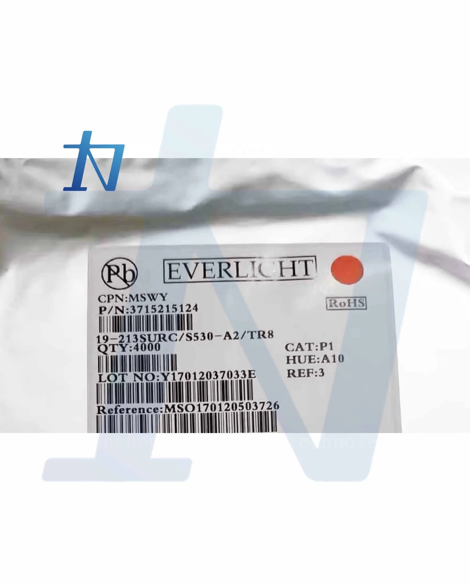 LED-SMD 0.6mm Height   red   Integrated circuit IC  Original   19-213SURC/S530-A2/TR8