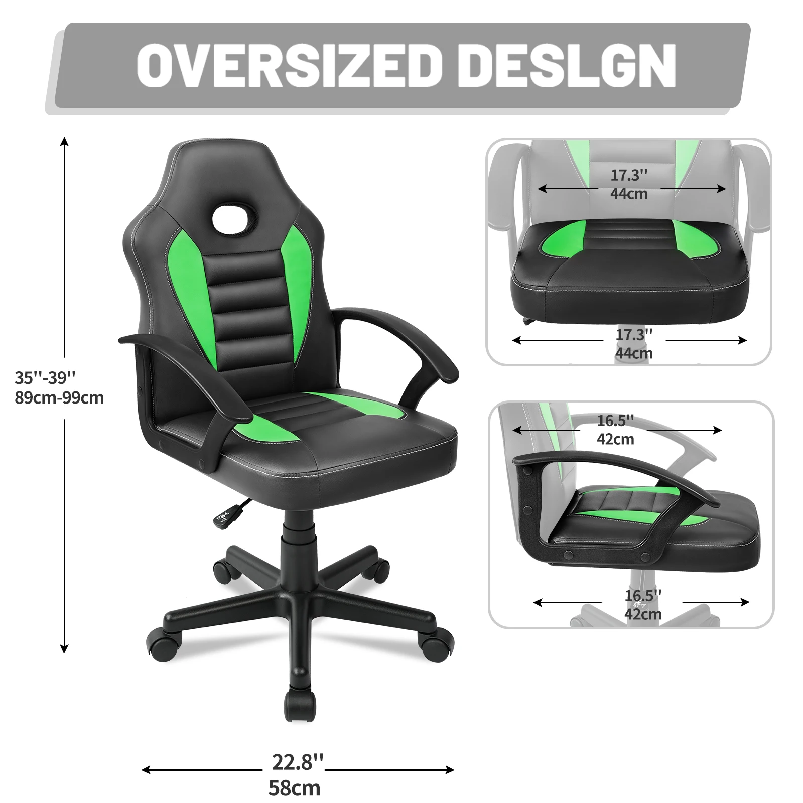 Factory Low Price Leather Small OEM  Ergonomic Racer   Gaming Chair