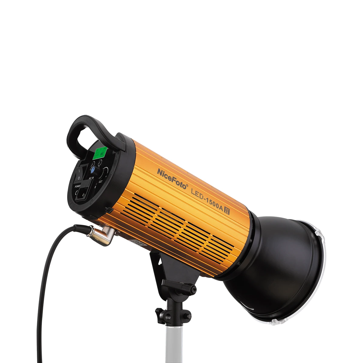 150W Bi-color  LED-1500A II NiceFoto 3200-6500K led dimmable video light lighting Bowens mount