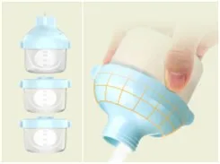 3 лежит коробка для сухого молока без утечки порошка с дозатором молочной смеси в виде приятный дизайн детский сухое молоко Контейнер ремень переноски