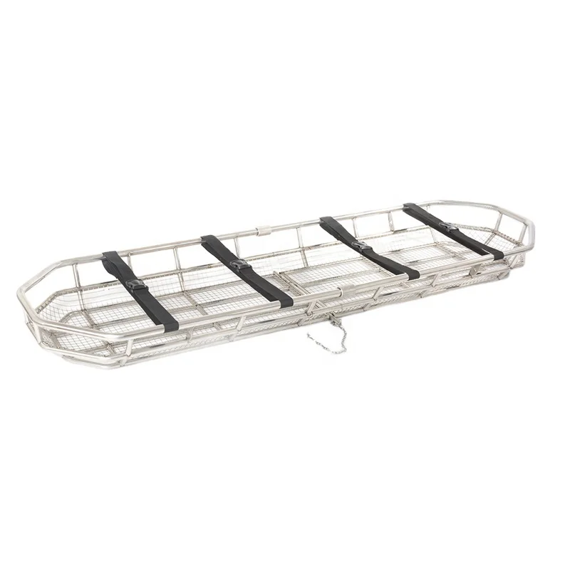 
High quality stainless steel aluminum helicopter rescue basket stretcher air ambulance stretcher 