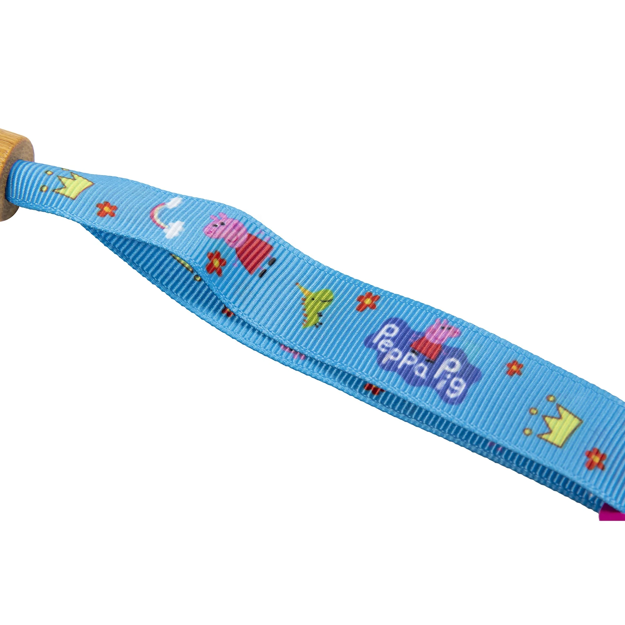 Wholesale Hot Style Customized Size Eco friendly Basswood And Bamboo Tags NFC Full Printing GPS  RFID Woven Wristband