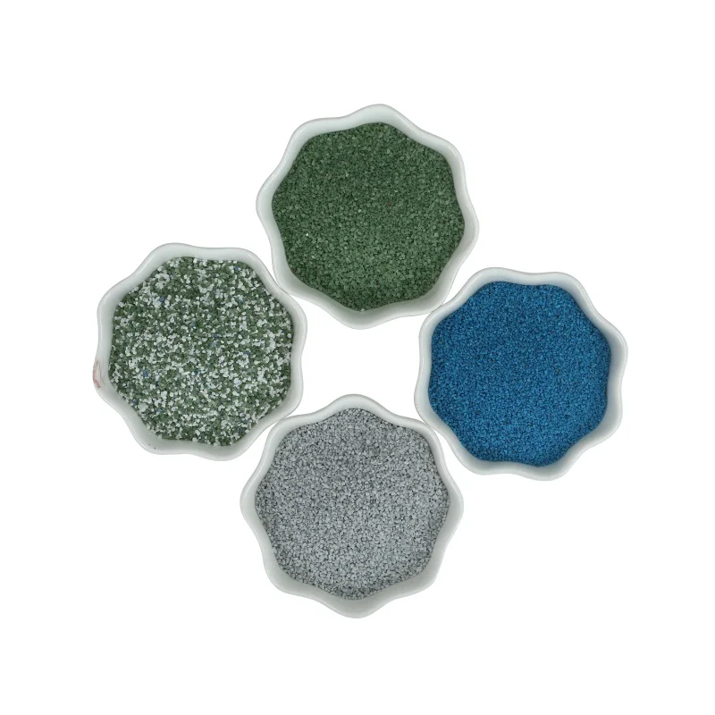Painting high temperature ceramic sintered colored granule magnetic clock sand in bags boom stone manufacturers for roofing