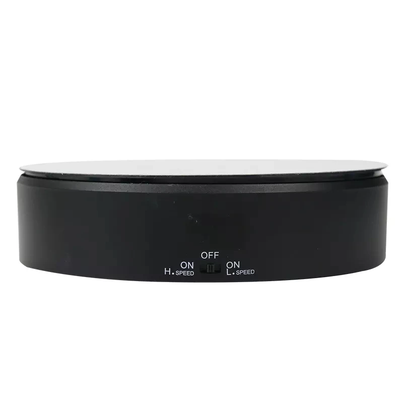 Mirror Face Lazy Susan Turntable 360 Degree Rotating Electric Turntable Rotating Turntable Display