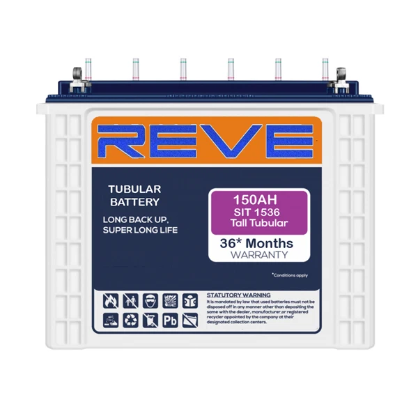 Reve Tubular Gel Batteries 12v Long Life High Quality 150AH Deep Cycle Tubular Battery Low Maintenance For Uganda