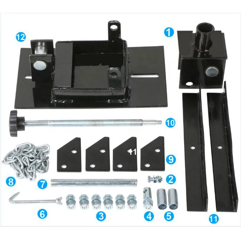 0.5Ton Dual Adjustable Transmission Jack Adapter Hydraulic Transmission Jack with Saddle Hole