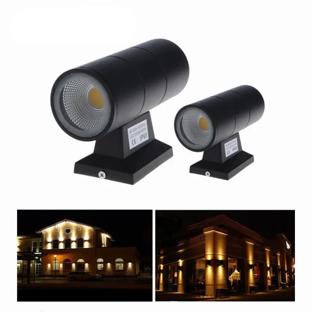 IP65 Outdoor Exterior Wall Light Fixture 10W 20W 30W 40W 80W 100W Single Dual Head up Down LED