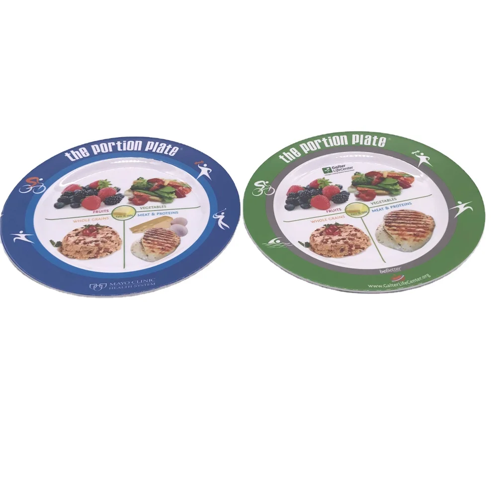  wholesale price factory custom print 6 7 8 9 10 inch melamine plates sets