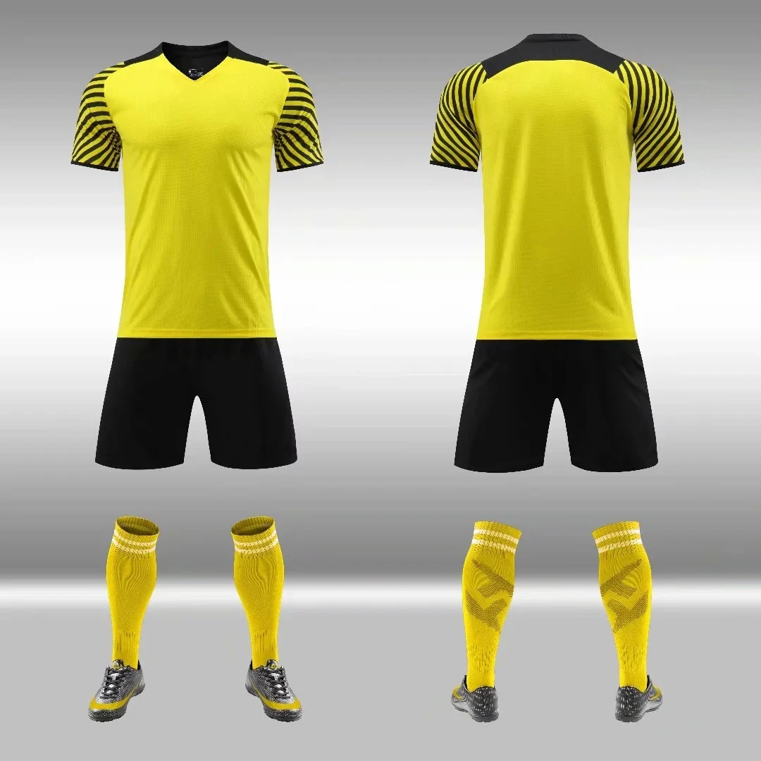 21 22 wholesale sublimation printing thai quality custom soccer jersey manufacturer soccer jersey set